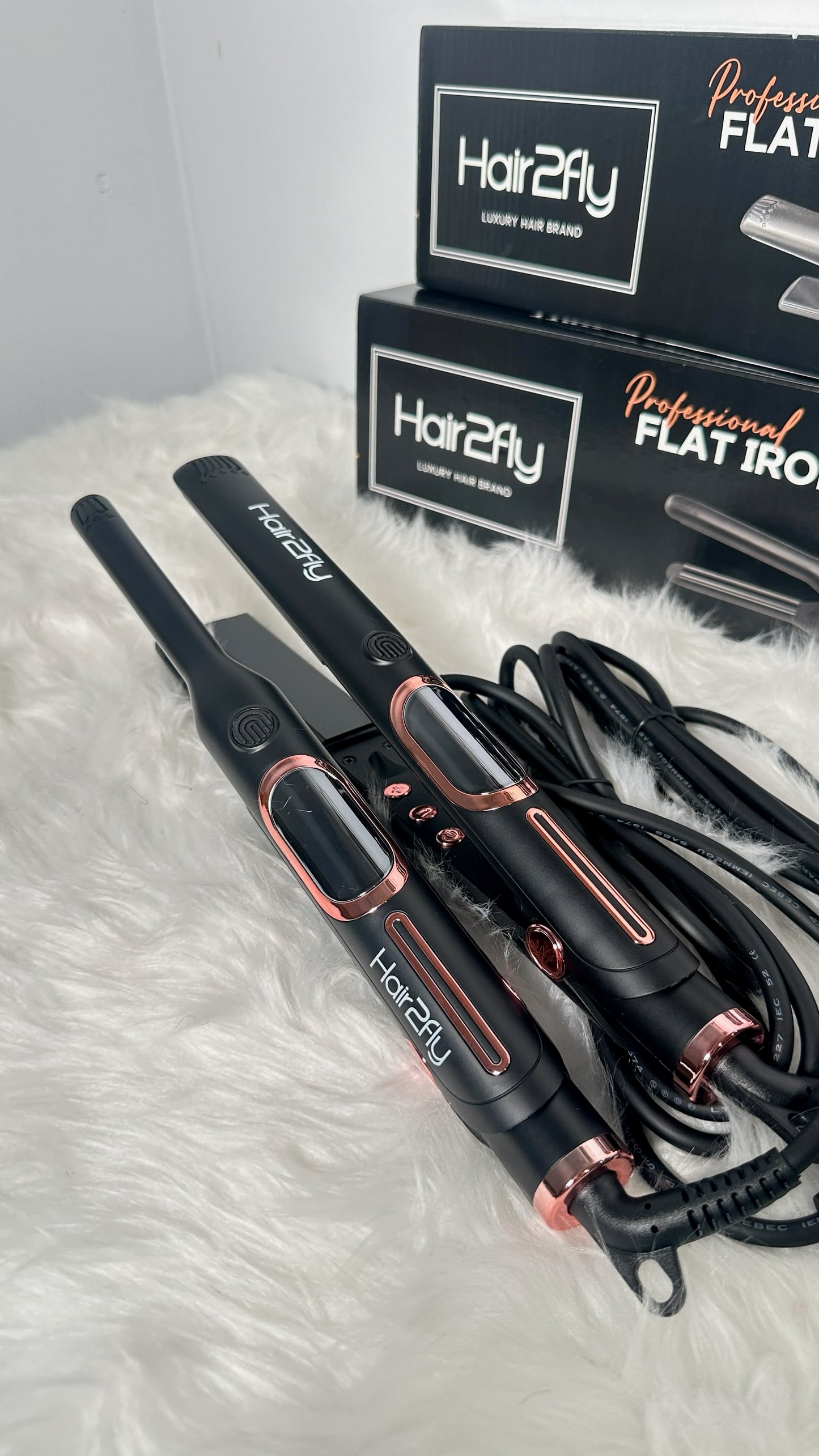 Black Friday Sale PRE-ORDER Hair2Fly Professional Flat Irons Bundle