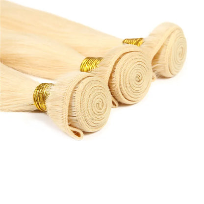 Brazilian Straight Hair Bundle - Blonde 613